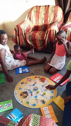 Tiré de jeux d'essai à Rakops, Botswana, 2016