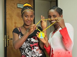 Test playing with self-help group in cooperation with The Development Fund, Addis Ababa, Ethiopia 2016