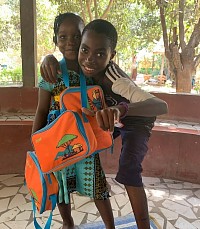 Gambia kids bags